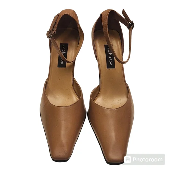 Sacha Too Nude Heels Size 9M - Picture 4 of 7